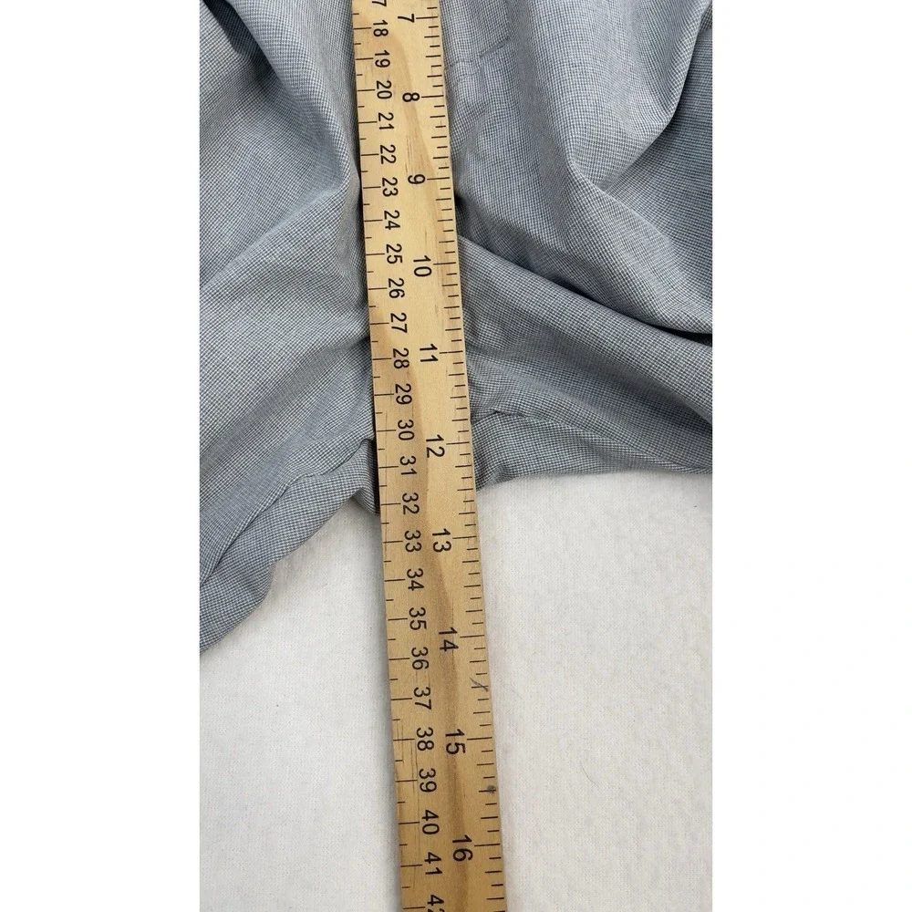 New Banana Republic Comfort Flat Front Shorts Mens 34 Gray Stretch